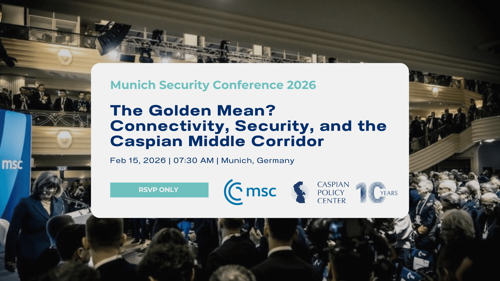 The Golden Mean? Connectivity, Security, and the Caspian Middle Corridor