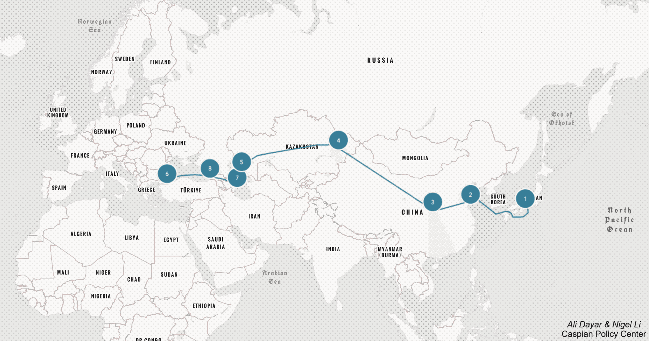 22 Days from Japan to Europe: East Asia's Middle Corridor Milestone