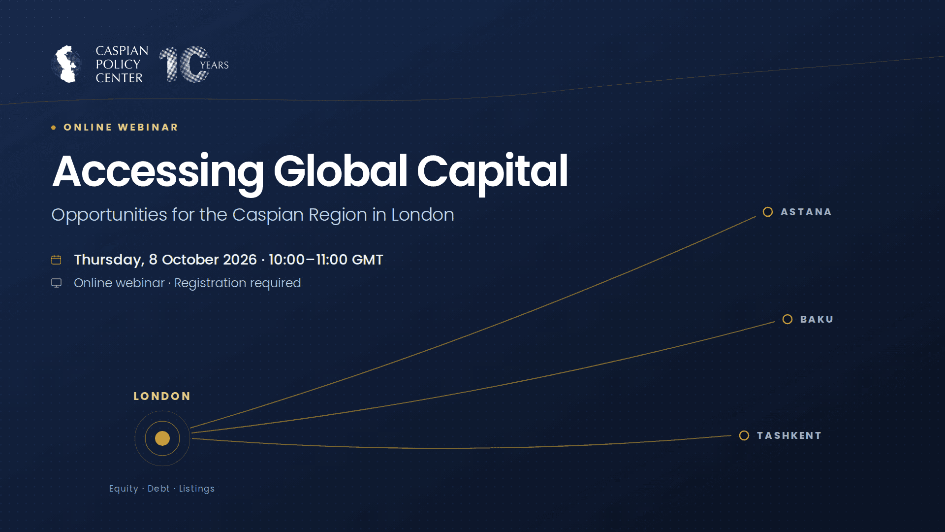 Accessing Global Capital: Opportunities for the Caspian Region in London